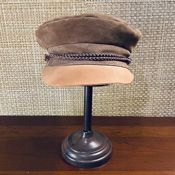 Brixton Other - 🌟HP🌟NWOT Leather Suede Fisherman Cap by Brixton
